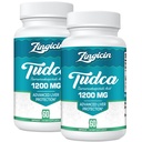 TUDCA kiegészítés 1200mg - 120 Veggie kapszula, erős TUDCA Bile Salts kiegészítők máj, emésztés