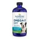 Nordic Naturals Omega3 Pet, Unflavored - 16 oz - 1380 mg Omega3 Per Teaspoon - Halolaj nagy-nagyon nagy kutyák EPA & DHA - Promotes Heart, Skin, Coat, & Immune Health