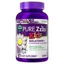 PURE Zzzs Kidz, Kids Melatonin Gummy, Schlafmittel, geringe Menge an Melatonin für Kinder, mit Kamille und Lavendel, Melatonin 1 mg, Melatonin Gummies Kids, Berry Flavored, 72 Schlafgummies