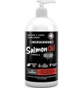 Feinste für Haustiere Wildes Alaskan Lachsöl für Hunde & Katzen - Omega 3 Fischöl mit Pollock & Lachs für empfindliche Haut & Coat Gesundheit. EPA & DHA Ease Itching, unterstützt Gelenk-, Immun- und Herzgesundheit (32oz)