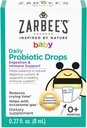 Zarbee baba probiotikus cseppek, Napi emésztés + Immuntámogatás, Újszülött csecsemők & Up, 0.27 Fl Oz