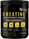 Mikronisierte Kreatin-Monohydrat für Frauen und Männer, Kreatinpulver für Männer-Frauen zur Verbesserung der Leistung und Stärke, Unterstützung Muskelwachstum und Workout Erholung, 6.5g pro Servierungen, 75 Servierungen
