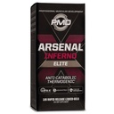 PMD Sports Arsenal X Inferno Superior Fast-Acting Liquid Gel Thermogenic Nahrungsergänzung - Fat Burner und Muskelpflege - Erhöhen Sie Stoffwechsel und Energie Booster - 120 Flüssige Gele