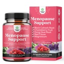 Komplette Kräuter Menopause Ergänzung für Frauen - Multibenefit Menopause Ease Hormon Balance für Frauen für Nacht Sweats Mood und mehr mit Dong Quai Vitex Chaste Berry und Black Cohosh - Mini Caps