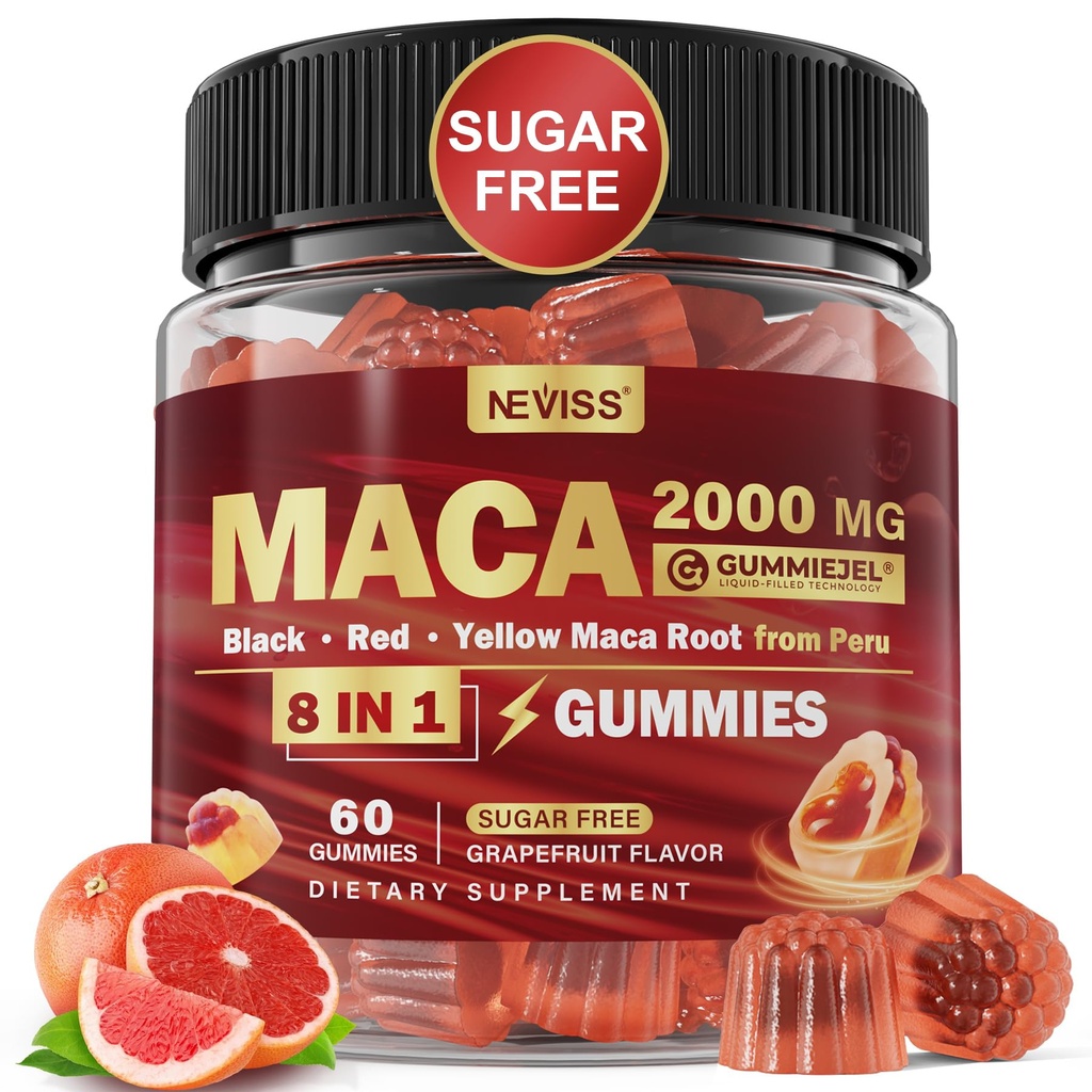 Maca Root Filled Gumies 2000mg a nők számára