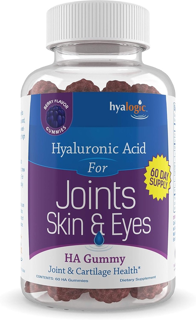 Hyaluronic Acid for Joints 60 Milligramm 60 Gumies