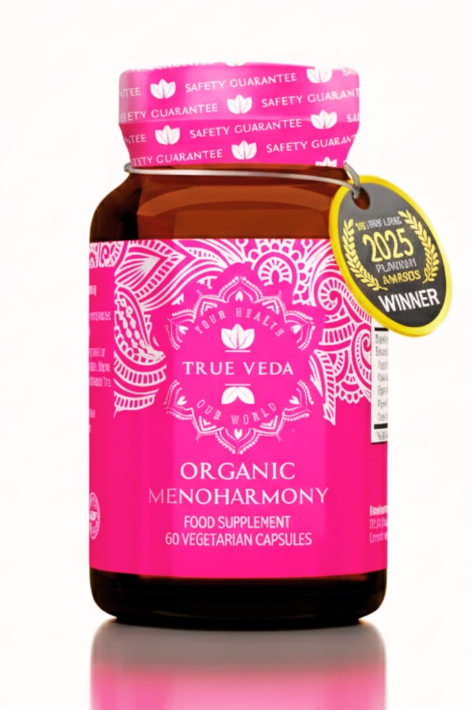 Menopause Supplements for Women | Vegan Hormone Balance & Menopause Relief Capsules | USDA Organic Perimenopause Supplements Women Natural Support | 60 Vegan Capsules