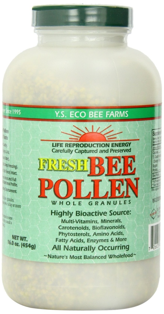 Friss Bee Pollen egész granulátum - 16 oz. - Granulátum