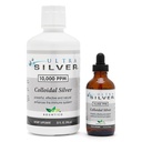 Ultra Silver ® Colloid Silver - 1244; 10 000 PPM, 32 Oz (946ml) - 124; Ásványvíz - 124; True Colloid Silver - 4 oz Dropper palack (Üres)