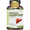 Máj egészség Formula és epehólyag Support- Máj Cleanse Detox & Javítás, hogy támogassa a máj renew articsóka kivonat, Milk Thistle, Gyermekláncfű Leaf. Máj Detox kiegészítők a máj támogatás.
