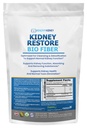 Bio Fiber, Kidney Cleanse Detox & Repair - Restorative Kidney Support & Kidney Supplement zum Entfernen von Abfällen, Nierengesundheitsergänzung - Zu Tee für Nierengesundheit - 2.5 LBS