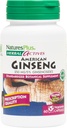 Natings Plus Herbal Actives American Ginseng - 250 mg, 5% Ginsenoside - 60 Vegan Capsules - Gluten- Free - 60 Servings