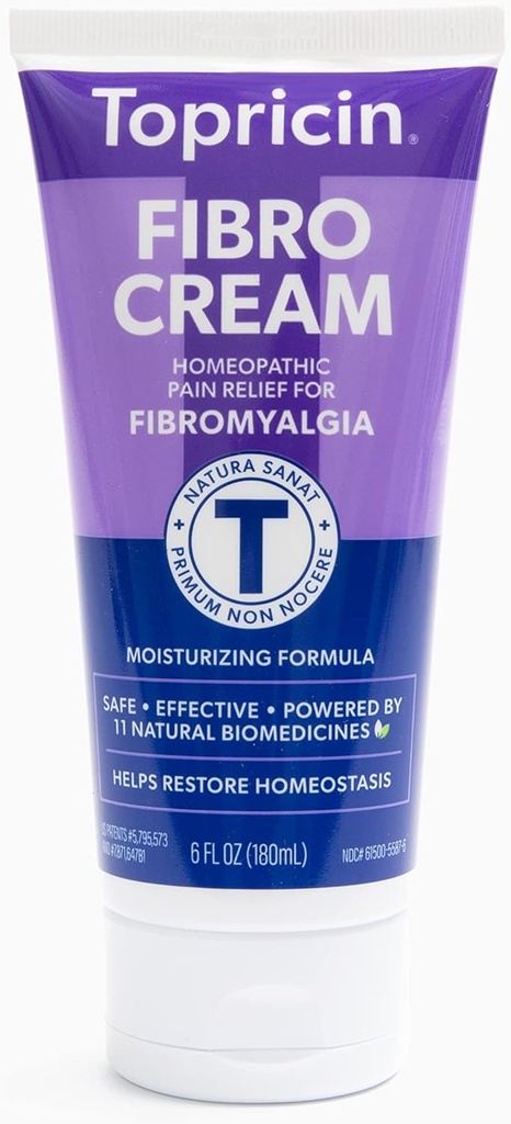 Topricin FIBRO Pain Relieving Cream (6 oz) - Rapid Relief for Fibromyalgia with Patented Formula - Csökkenti a Fibromyalgia Episodes időtartamát és intenzitását, javítja az alvást és a helyreállító energiát