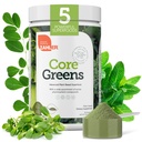 Zahler Core Greens Powder Nutrition Supplements - Superfood Powder - Super Green Juice & Smoothie Mix - Phytonutrient Rich mit Spirulina, Chlorophyll &amp; More - Kosher Superfood