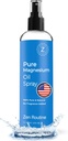 Reines Magnesium Öl Spray 12oz (Single) – Organisches USP-Grad Magnesium Spray, topisches Magnesiumglyccinat, Magnesiumöl für Füße, Körper, Muskeln und Leg Cramps – Made in USA