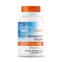Doctor's Best, High Absorption CoQ10, with BioPerine, 100 mg, 60 Veggie Caps.