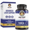 Tudca 500 mg, 60 kapszula (Tauroursodeoxycholic Acid) - Bile Salts májpótló kiegészítés, természetes keserű ízlés- Vegan Friendly, Nem GMO, Gluten Free Capsules by Ancient Bliss