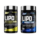 Nutrex Research Lipo 6 Intenzív és éjszakai AM / PM Bundle