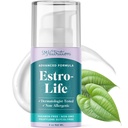 Advanced Estro- Life Balancing Skin Cream for Women Affairs 124; Cosmetic Skin Cream with Estriol, Wild Yam, Black Cohosh, A-vitamin, Black Currant Oil & Mangairanese 124; Paraben- Free Affaires 124; 80 Applications 124; 4oz Pump