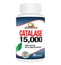 Rise-N-Shine Catalase Supplement 15.000 - Leistungsstarkes Antioxidans Enzym für die Haargesundheit - Haarergänzungsmittel für starke Haarunterstützung - 30 Tage Versorgung