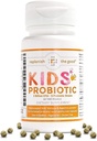 Kids Vegan probiotics, 60 Tiny Pearls - Antibiotic Recovery - Segít a gyerekek immunrendszere és emésztőrendszere - 15x Hatékonyabb, mint a gumicukor - Sugar Free, Easy to Swallow