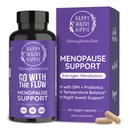 Menopause Ergänzungen für Frauen – DIM Ergänzung + Probiotics | Estrogen Stoffwechsel & Hormon Balance Unterstützung | Perimenopause Relief | Hot Flashes, Mood Swings & Nacht Sweats | Dong Quai | 60 Ct