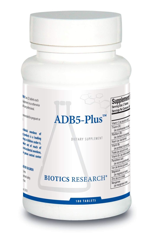 BIOTICS RESEARCH ADB5-Plus Supplement Support Healthy Adrenal Gland 90 Tabs | Support Cortisol Levels, Positive Response to Stress, Healthy Energy Levels, Rhodiola rosea, adrenal gland concentrate & More