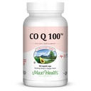 Maxi Health COQ10 100mg Kapseln – 100mg Coenzym Q10 für Herz- und Energieunterstützung – Kosher Certified CO Q 10 Supplement – Non-GMO und Glutenfreie Herzgesundheitsergänzungsmittel - 90 Flüssigkeitskapseln