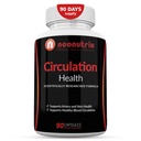 Blutzirkulation Gesundheits-Ergänzung für Vein Gesundheit & Artery Gesundheit - L-Arginin, Ginger Root, Hawthorn & Diosmin Herz-Kreislauf-Ergänzung - Natürliche Kreislauf-Ergänzungen - 90 Kapseln von Neonutrix