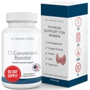 Dr. Westin Childs - T3 Conversion Booster - Pajzsmirigy- támogatás nők hypothyreosis & Hashimoto 's - jód, Ashwagandha, Guggul kivonat, Selenium & Cink Complex - 60 szerváció