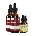 Aktive Iodine + iAbsorb - Nascent Iodine Drops - Flüssige Lieferung für bessere Absorption - Cofaktoren für bessere Lieferung - Unterstützt gesunde Energie, Vitalität & Iodine Levels