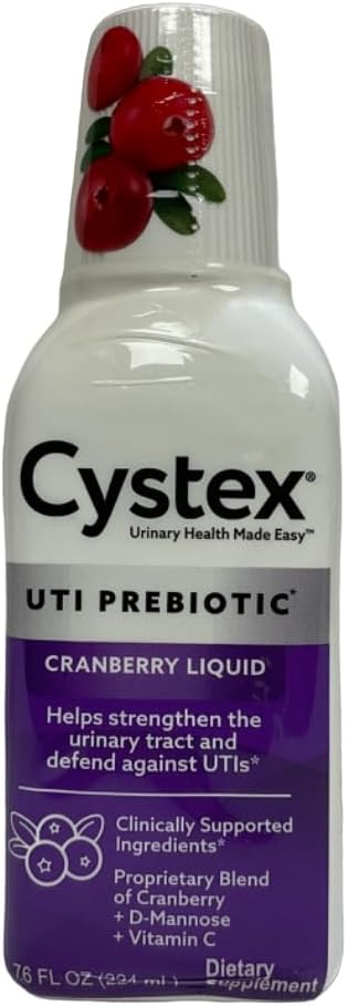 Cystex Liquid Cranberry Complex kiegészítés - 7.6 oz. (3 csomag)