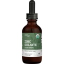 Organische flüssige Zinksulfat - reine Zinkergänzungsmittel für Hautgesundheit, Immunsystemfunktion und normales Zellwachstum bei Erwachsenen und Frauen - Non-GMO, Vegan 7.5mg - 2 Fl Oz