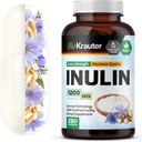 BIO KRAUTER Inulin Pulver Kapseln - Inulin Prebiotic Fiber 1200 mg Strength - 250 Count - Pure Soluble Fiber Supplements - Chicory Root Fiber Capsules for Digestive Support - Vegan