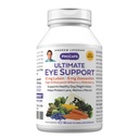 ANDREW LESSMAN Ultimate Eye Support 60 Softgels - 12 mg Lutein, 6 mg Zeaxantin, Bilberry, Kulcstápanyagok, hogy támogassa a szem egészségét és elősegítse egészséges látás. Nincs Adalékanyag. Könnyen nyelhető Softgels