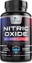 Nitric Oxid Booster Extra Strength 3000mg - 3X Strength L-Arginin & Citrulline, Beste Nitric Oxid Ergänzungen für Männer, unterstützt Muskel, Herz-Gesundheit, Energieergänzung, Bottled in USA, 240 Kapseln