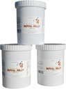 Royal Jelly Organic - Szűretlen nyers Royal Jelly Energy Supplement for Women and Women - Immune Support Supplement with Retinol, B vitamin, Biotin, Niacin, - 3x2.2 Lbs, Plastic Jar