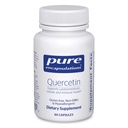Pure Encapsulations Quercetin - 500 mg - Immununterstützung, Cellular Health & Heart Health - Antioxidante Ergänzung - Glutenfrei & Non-GMO - 60 Kapseln