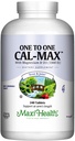 Maxi Health 500 mg Kalziumergänzung mit Vitamin D3 (1000 IU) und Magnesium (500 mg) - Knochen, Zähne und Gelenkunterstützung für Männer und Frauen - 240 Tabletten