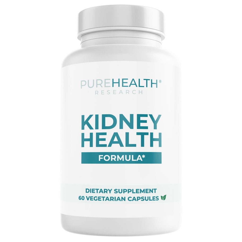 PUREHEALTH FORSEARCH Kidney Health Formula - Komplette Nierenreinigungslösung aus Effektive Nierensteinen Dissolver mit Chanca Piedra Stone Breaker für ultimative Nierenunterstützung - 1 Flasche