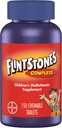 Flintstones rágógumi Vitaminok, teljes multivitamin gyerekeknek és Toddlers vassal, kalciummal, C-vitaminnal, D-vitaminnal és több, 150ct