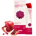 FOODOLOGY Coleology Cutting Stick Jelly (Pomegranate) – Nahrungsfaserergänzung für gesundes Gewichtsverlust, Chia Seeds & Garcinia Cambogia, Koreanische Schönheit mit Kollagen – 10 Sticks
