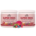 COUNTRY FARMS Super Reds, Energizing Polyphenol Superfood, Über 40 Super Fruits und Beeren, Leistungsstarke Antioxidantien und Polyphenole, unterstützt Energie, unterstützt Zirkulation, 40 Portionen, Mischbeere