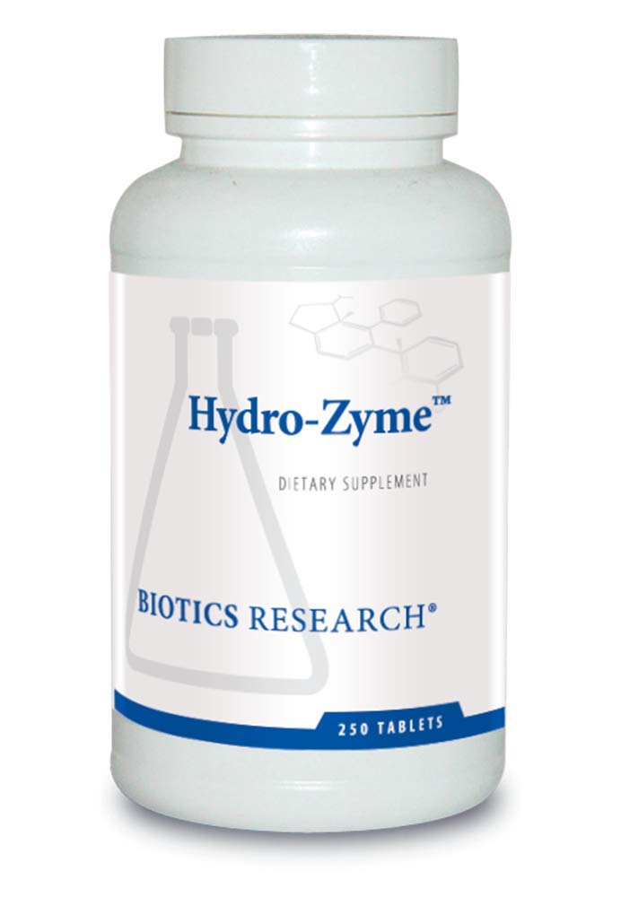 Biotics Research Hydro ZymeTM - Verdauungsenzyme (Enzimas Digestivas) Für Frauen und Männer - Enzyme für Verdauungsergänzungsmittel Enthält Betaine HCL - Unterstützt gesunden Magen pH & Immune Health-250 Enzyme