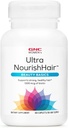 GNC Damen Ultra NourishHair Vitamine | Unterstützt gesundes Haar, Haut und Nägel | Biotin mit Vitaminen C, E und Zink | Tägliche Ergänzung | 60 Zähler