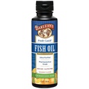 Barleans Omega 3 Fish Oil Liquid Supplement, 1262mg EPA und DHA Fettsäuren, Non-GMO und Glutenfrei, Orange Flavor, 8 Unzen