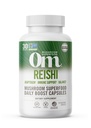 OM MUSHROOM SUPERFOOD Reishi Mushroom Capsules Superfood Supplement, 90 Count, 30 Tage, Organisches Adaptogen für Stressentlastung und Immungesundheit