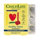 CHILDLIFE ESSENTIALS Gesunde Vision SoftMelts - Augen Vitamine für Kinder, Lutein Gummies, Lutein und Zeaxanthin Ergänzungen, Augengesundheitsgummis, Lutein Kinder, Großer Geschmack - Natürliche Beere, 27 Tabletten