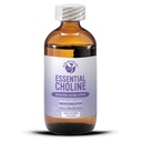 Essential Choline Citrate - Flüssige Choline Ergänzungen für Gehirn, Gedächtnis, Fokus - 650Mg Choline Supplement - Bioverfügbare Alkalisierende flüssige Choline verbessert Magnesiumergänzung