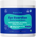 Eye Guardian for Cats and Dogs - Támogatja a szem egészségét, könnyezés, allergia és seb (117g) MaquiBright (normál súly)